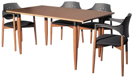 Ampliar Mesa Jantar Moderno 154 no site da Marcenaria Martins Móvel Mesa Jantar Moderno 154