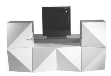 Ampliar Rack Moderno 195 no site da Marcenaria Martins Móvel Rack Moderno 195