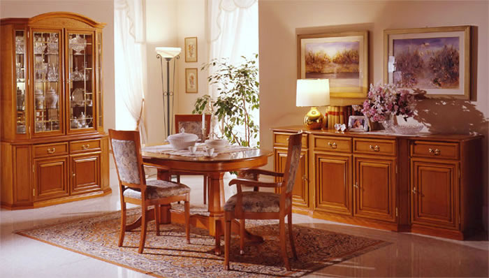 Ampliar Sala Jantar Classico 54 no site da Marcenaria Martins Móvel Sala Jantar Classico 54
