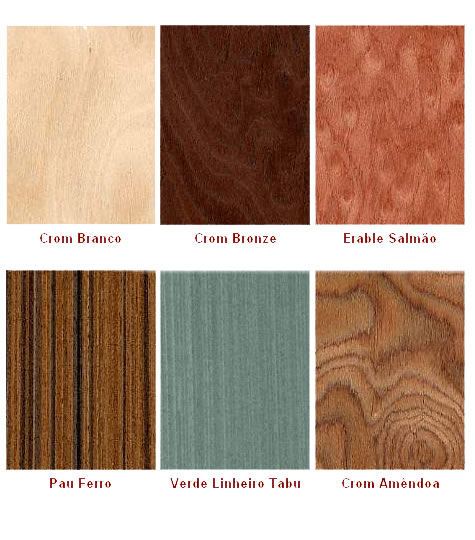 Lâminas de madeira pre compostas