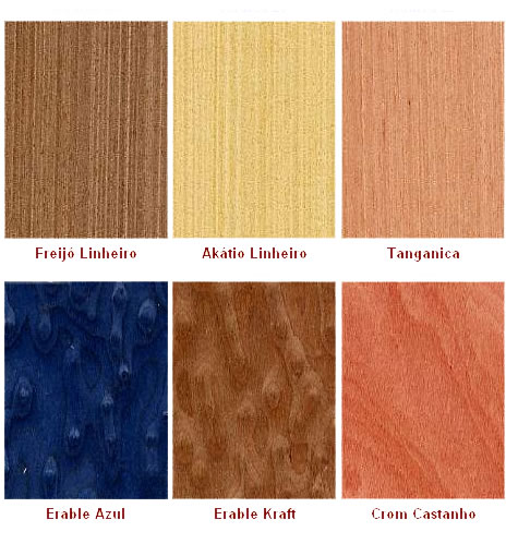 Lâminas importadas recompostas