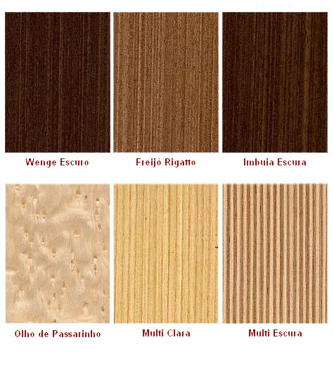 Lâminas escuras recompostas