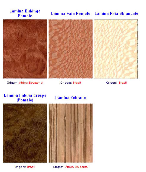 Lâmina de madeira rádica pomele bubinga faia zebrano