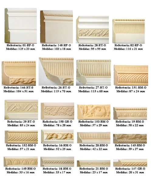 Molduras de madeira